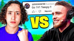 On règle nos COMPTES avec TEEQZY en 1V1 sur FORTNITE BATTLE ROYALE !