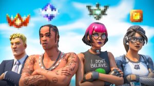 Quel YOUTUBER aura le MEILLEUR RANK sur le CHAPITRE 5 ? (ft. Gio, Yoyo et SlydiZz)