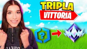 TRIPLA VITTORIA PAZZESCA in RANKED nel CAPITOLO 5! FORTNITE ITA