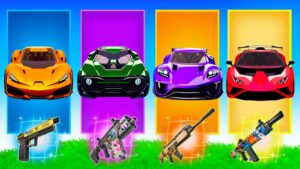 The *RANDOM* CARS Challenge in Fortnite!