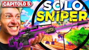 USO SOLO FUCILI DA CECCHINO SU FORTNITE CAPITOLO 5 !!
