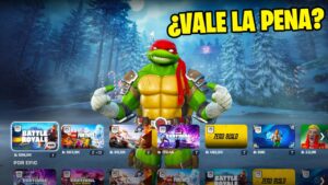 ¿VALE LA PENA COMPRAR las SKINS de las TORTUGAS NINJA en FORTNITE 🔥