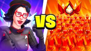 1 UNREAL VS 99 CHAMPIONS sur FORTNITE ! 😲 (IMPOSSIBLE)