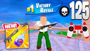 125 Elimination Solo vs Squads WINS Full Gameplay - Fortnite Chapter 5 Season 1
