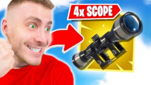 4x SCOPE CHALLENGE Ve Fortnite!!