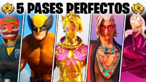 🤩5 MEJORES PASES de BATALLA de FORTNITE, que TODOS DESEAN🤩