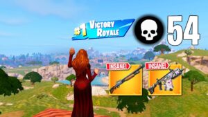 54 Elimination Solo Vs Squads Wins Full Gameplay (NEW Fortnite Chapter 5!)