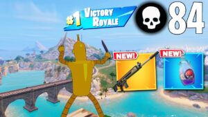 84 Elimination Solo Vs Squads Gameplay Wins (Fortnite Chapter 5 Season 1)