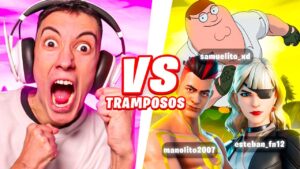 ASÍ HUMILLÉ a unos TRAMPOSOS en una PARTIDA de FORTNITE