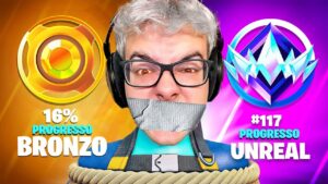 Da BRONZO ad UNREAL Senza CENSURE su FORTNITE!🤬*RISCHIO BAN*