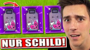 Die 🛡️NUR SCHILD🛡️ Challenge in Fortnite Chapter 5!🔥