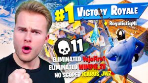 Dit is mijn beste potje Fortnite ooit..