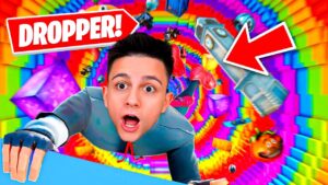EL DROPPER EXTREMO DE FORTNITE *MINIJUEGO* - Ampeterby7