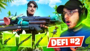 FAIRE TOP 1 avec les ARMES de la MÊME COULEUR sur FORTNITE ( Les défis d'la commu #2 )