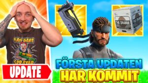 FÖRSTA RIKTIGA UPDATEN HAR KOMMIT TILL FORTNITE