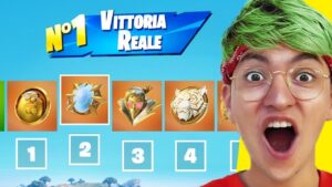 FORTNITE, MA SE RIESCI A PRENDERE TUTTI I MEDAGLIONI, VINCI 1000€