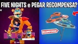 FORTNITE - RECOMPENSA GRÁTIS, FIVE NIGHTS AT FREDDY'S e LADY GAGA?
