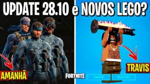 FORTNITE - RESGATAR SKIN, NOVA ATUALIZAÇÃO e TRAVIS SCOTT LEGO?