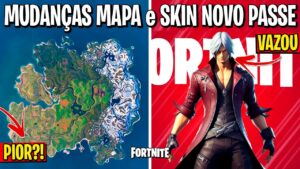 FORTNITE - TEMPORADA 2 CAPÍTULO 5, VAZOU SKINS PASSE e NEVE REMOVIDA