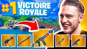 Faire TOP 1 avec toutes les armes MYTHIQUES : Le pompe Auto (la game de fou)