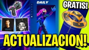 Gracias Fortnite!! NUEVA RECOMPENSA + ACTUALIZACION Y CAMBIOS EN FORTNITE ...!!