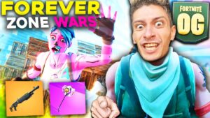 IMPAZZISCO DOPO AVER PROVATO LE FOREVER ZONE WARS di FORTNITE !!