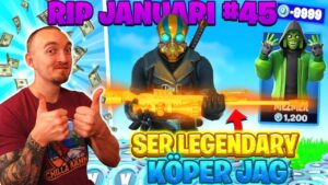 KÖPER SKINS FÖR VARJE GÅNG JAG SER EN LEGENDARY I FORTNITE *RIP JANUARI*