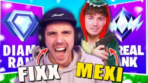 MEXIFY & FIXX versuchen den HÖCHSTEN RANK in Fortnite zu erreichen! 🔥 (Fortnite Chapter 5 - Folge 4)