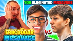 NOOB-ERIK DÖDAR MRSAVAGE I FORTNITE *INGEN CLICKBAIT*