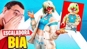 NOVA SKIN DA BIA ESCALADORA CHEGOU, FINALMENTE UMA SKIN NOVA NO FORTNITE
