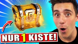 🔥Nur *1 KISTE CHALLENGE* in FORTNITE!? 😱 mit @Florio.