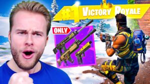POTJE WINNEN MET *PAARSE* WAPENS ONLY! 😱 - Fortnite Battle Royale (Nederlands)