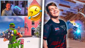 Ravus Hilarant sur Fortnite 🤣 Le 1vs3 INSANE de Mongraal 😱