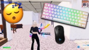 Redragon K530 Fortnite😴Keyboard Sounds 240FPS Gameplay