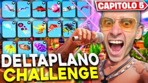 SCLERO NELLA DELTAPLANO CHALLENGE NEL CAPITOLO 5 DI FORTNITE !!