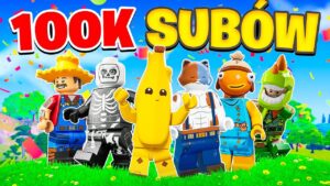 ŚWIĘTUJEMY 100K SUBÓW na BAMBIKOWICACH w LEGO Fortnite