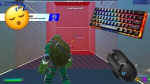 Steelseries Apex Pro Mini ASMR Chill🤩 Piece Control 1v1🏆Satisfying Keyboard Fortnite