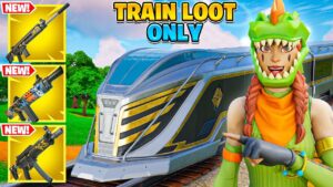 The TRAIN *ONLY* Challenge in Fortnite Chapter 5!