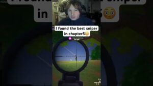 This is The BEST Sniper Of Chapter 5😳.. #fortnite
