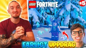 VI ÅKER UT PÅ ETT RIKTIGT FARLIGT UPPDRAG I LEGO FORTNITE SURVIVAL #5