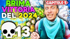 VINCO LA PRIMA PARTITA DEL 2024 SU FORTNITE !!
