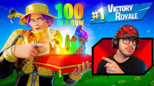 We Won 100 Games in a Row (WORLD RECORD)