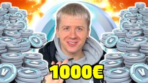 ich KAUFE für 1000€ Fortnite V-BUCKS bei SATURN 😱