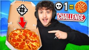 1 KILL = 1 PIZZA w Fortnite