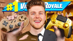 $1 VS $250 Controller! - Fortnite