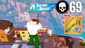 69 Elimination Solo vs Squads Wins (Fortnite Chapter 5 Gameplay Ps4 Controller)