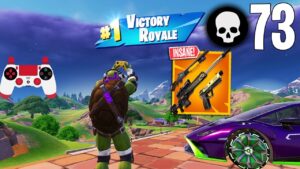 73 Elimination Solo Vs Squads Gameplay Wins (Fortnite Chapter 5 PS4 Controller)