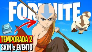 AVATAR AANG e POWER RANGERS confirmados no FORTNITE NOVA TEMPORADA 2 CAPÍTULO 5