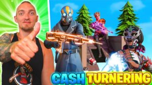 CASH TURNERING...FAST VÅR FÖRSTA MATCH RÄKNADES INTE I FORTNITE