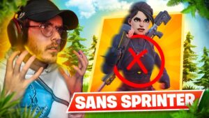 FAIRE TOP 1 SANS SPRINTER sur FORTNITE… C’était une galère !
